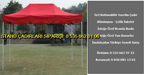 2x3 Katlanabilir Stand Çadırı Tente Gölgelik