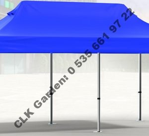 CLK 3x6 Katlanabilir Tente Portatif Çadır Gazebo Çadır Baskılı veya Baskısız İmalatı ve Satışı