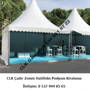 CLK Çadır Zemin Halıfleks Podyum Kiralama
